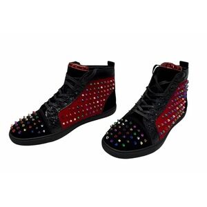 MEN ROYAL KING ORLATO MULTI COLOR SPIKE HIGHTOP SNEAKER EU 45/US 12